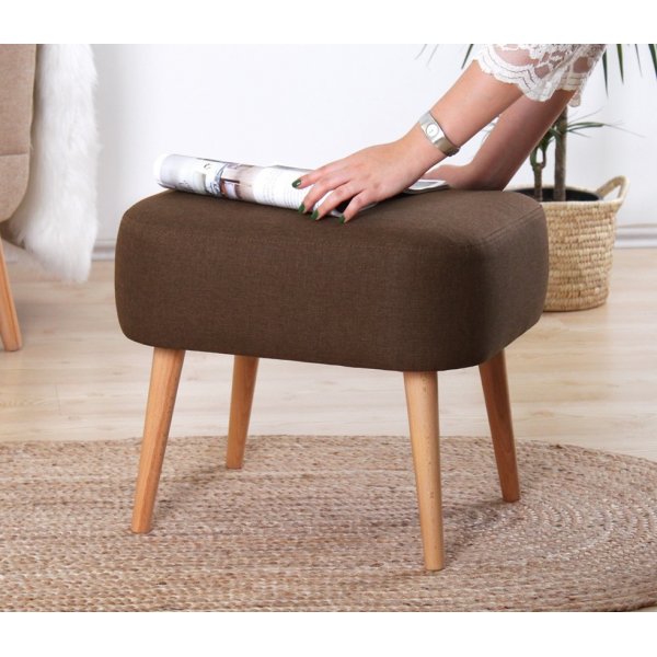 Pouf perroquet - Marron Pouf perroquet - Marron