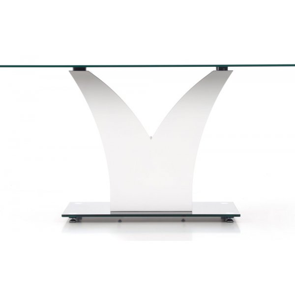 Table Ally 160 x 90 cm - Noir/Blanc Table Ally 160 x 90 cm - Noir/Blanc