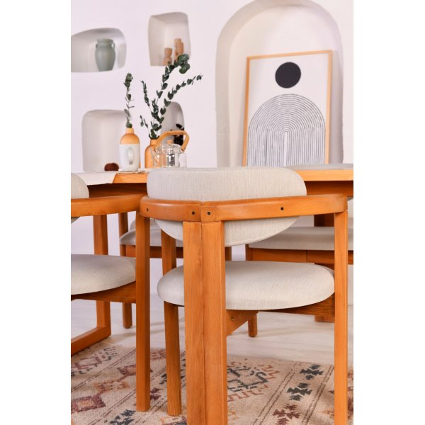 Cheri voedselgroep 1 - Eik/creme