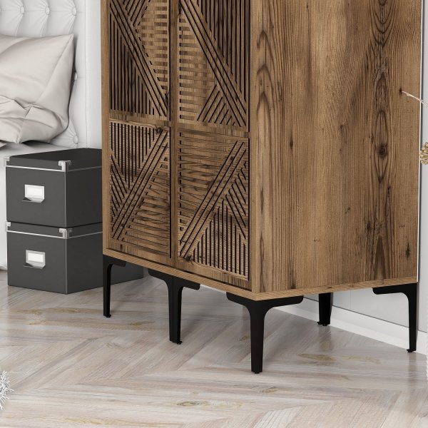 Kumsal garderob 5 Valnöt Kumsal garderob 5 Valnöt