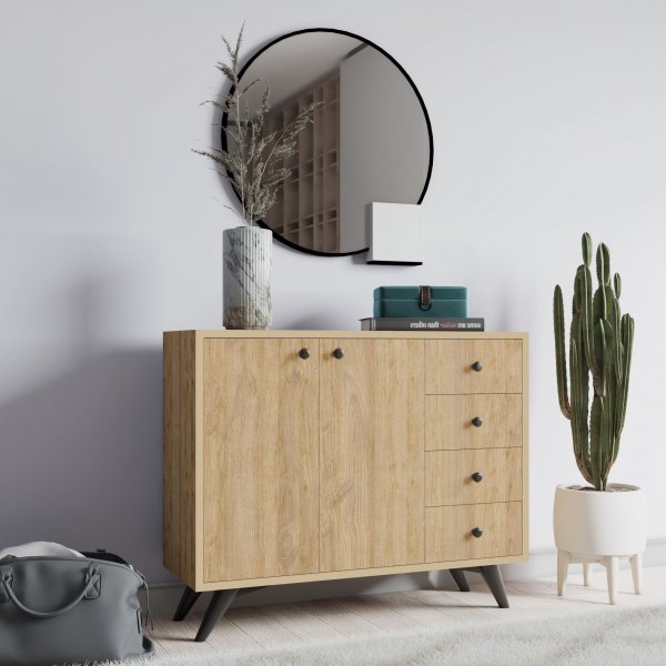 Meuble de rangement Waga - Chêne Meuble de rangement Waga - Chêne