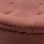 Retina puff med frvaring - Rosa