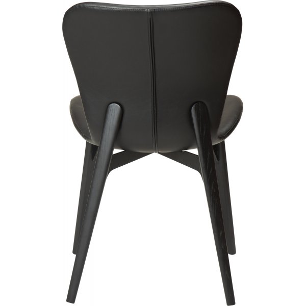 Chaise de salle à manger Paragon - PU noir Chaise de salle à manger Paragon - PU noir