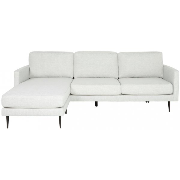 Laholms soffa med vndbar divan - Ljusbeige