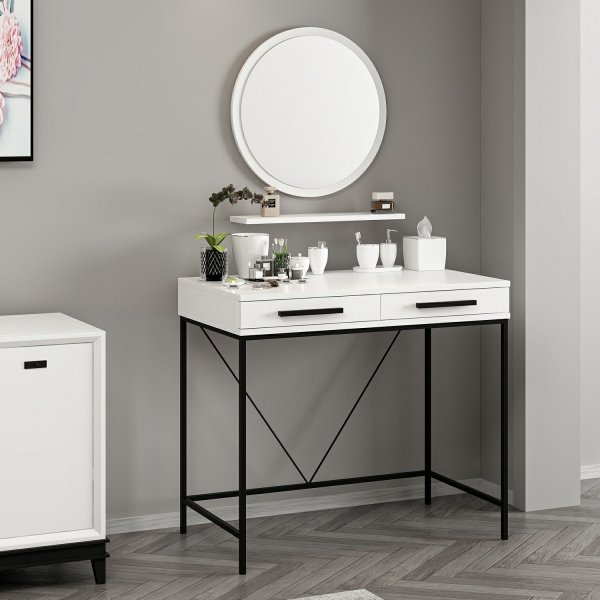 Sane kaptafel 90 x 45 cm - Wit Sane kaptafel 90 x 45 cm - Wit