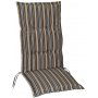 Vinge dyna till positionsstol och hammock - Beige/Svart/Vit/Brun (randig) + Reng�ringsmedel f�r utem�bler