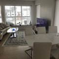 Kundbild Trend soffbord - Ljus ek (imitation) / Glas: Vi är helt nöjda med de produkter...