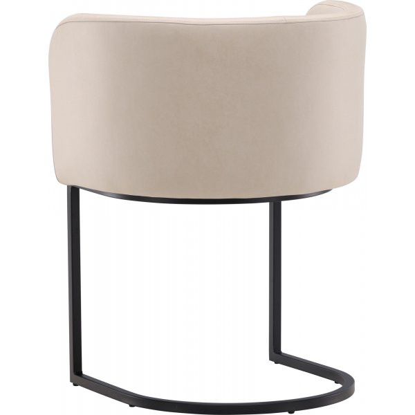 Simrishamn karmstol - Beige/svart