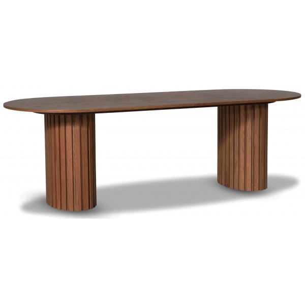 PiPi ovalt matbord 240 cm - Valnöt PiPi ovalt matbord 240 cm - Valnöt