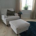 Kundbild Howard Luxor f�t�lj - Valfri f�rg och tyg: Min nya sk�na f�t�lj i l�sh�rnan!