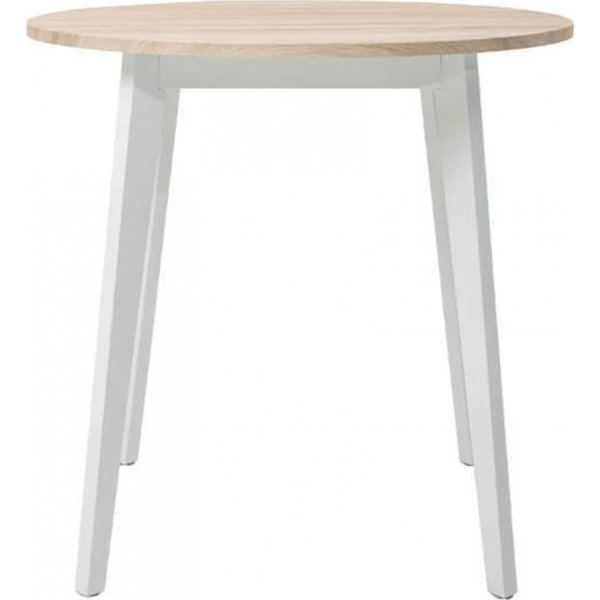 Table  manger Keita 80 cm - Chne Sonoma/blanc