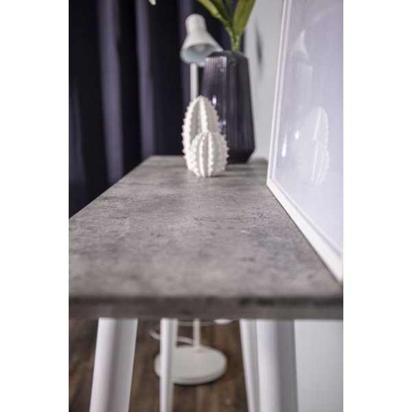 Table relief Flexibus 110 x 30 cm - Blanc/imitation béton Table relief Flexibus 110 x 30 cm - Blanc/imitation béton