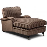 Howard Sir William Schäslongsfåtölj (Dun) - Mobus Chocolate Stripe Howard Sir William Schäslongsfåtölj (Dun) - Mobus Chocolate Stripe