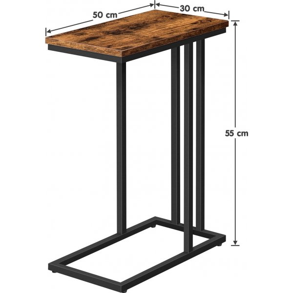 Keanu sidobord Brun - 50 x 30 cm