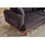 Reims 3-sits soffa - Antracit