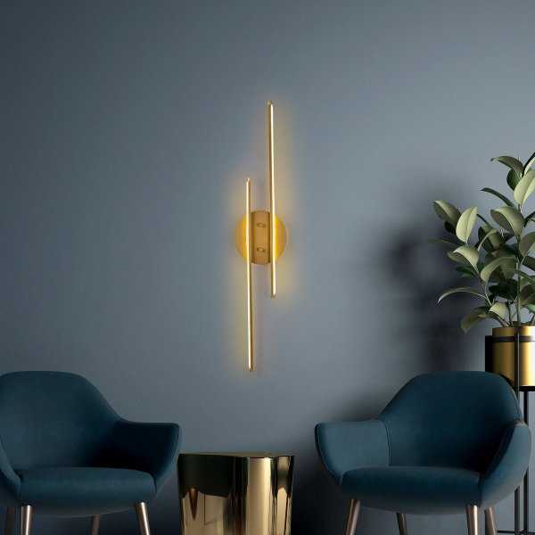 Unni wandlamp - Goud