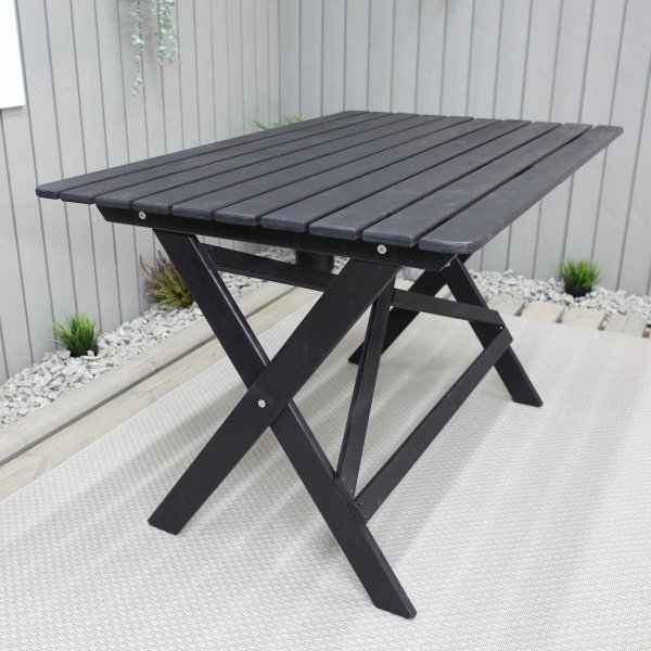 Knohult eettafel 125 cm - Zwart