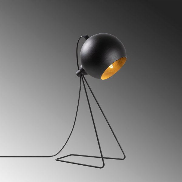 Lampe de table mixte - Noir Lampe de table mixte - Noir