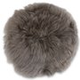 Plaza stolsdyna frskinn 34 cm - Mushroom
