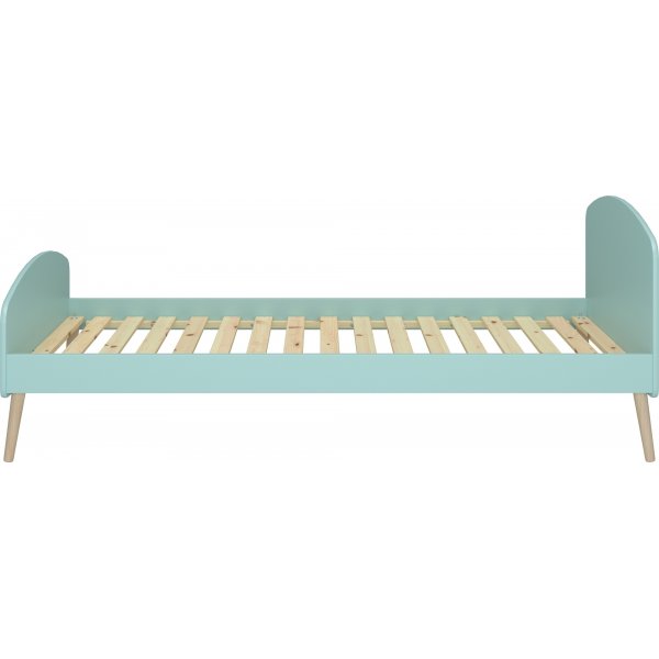 Gaia bed 90 x 200 cm - Mintgroen