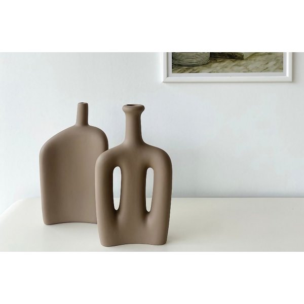 Vase Fosi - Marron clair Vase Fosi - Marron clair