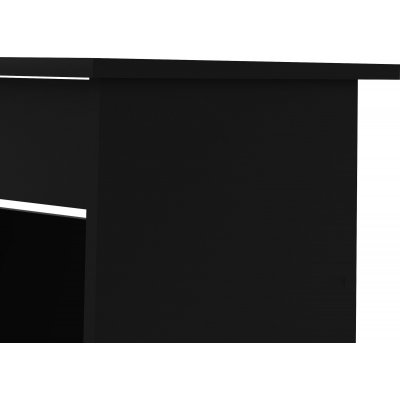 Function Plus skrivbord med 3 ldor 109,3 x 48,5 cm - Svart