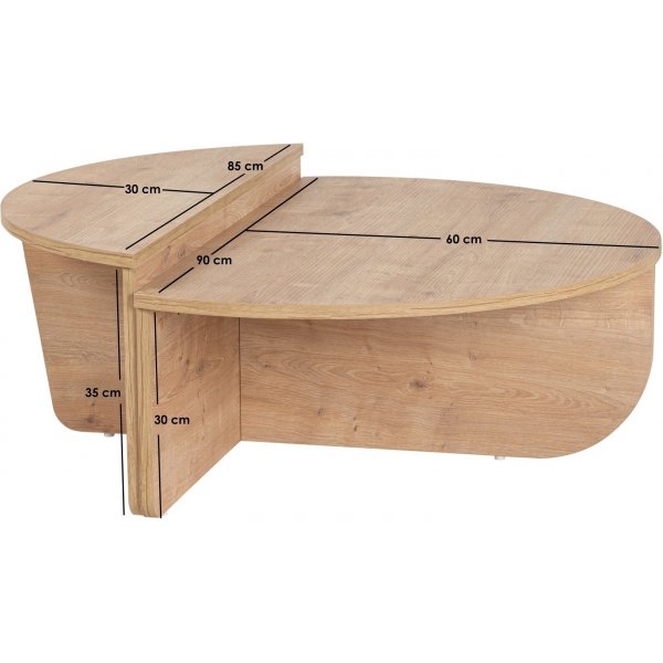 Table basse Orion - Chêne Table basse Orion - Chêne