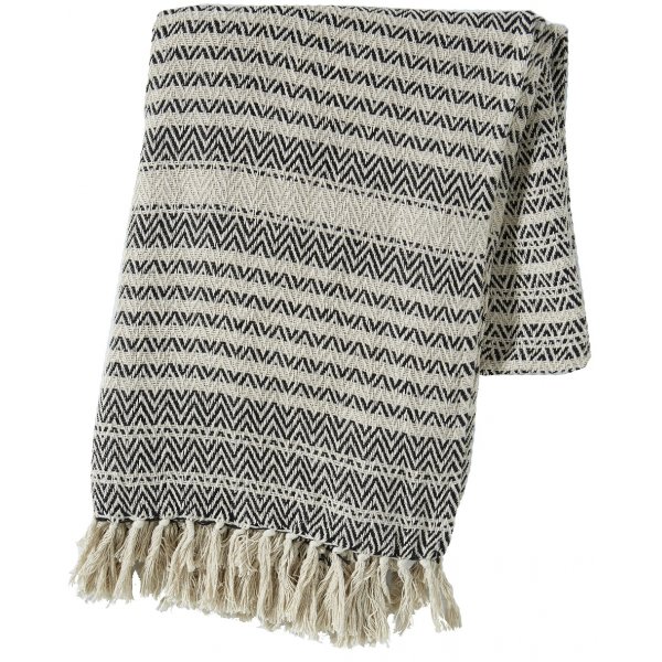 Pld Chanda 150x125 cm - Svart / Natur