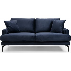 Papira 2-sits soffa - Marinblå