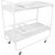 Smilla vit serveringsvagn med flaskhållare Smilla vit serveringsvagn med flaskhållare