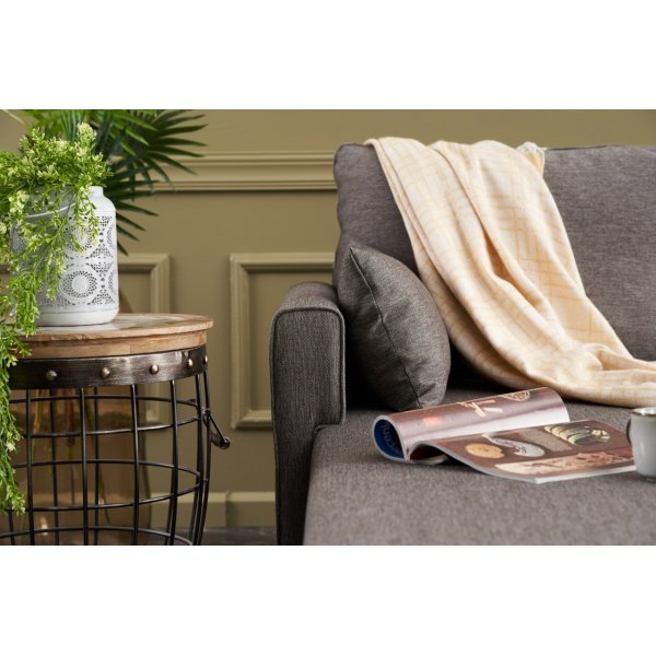 Canap Bella divan gauche - Marron