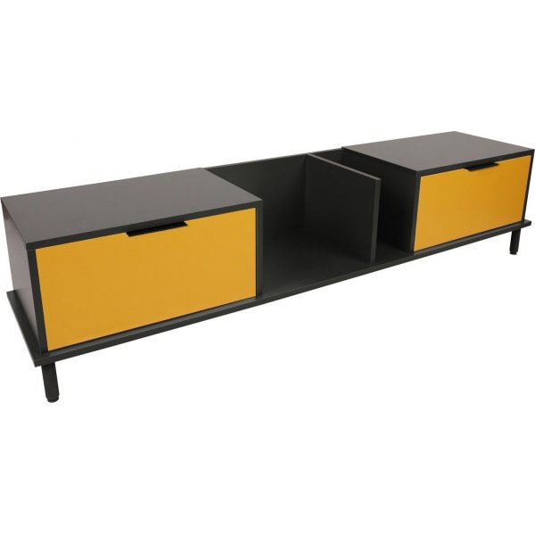 Ibiza TV-b�nk - Gul/antracit