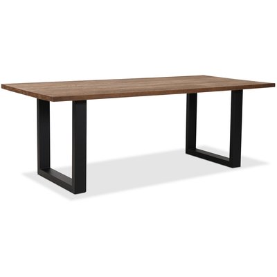 Forest matbord med U-ben - Brunoljad ek - 220 cm