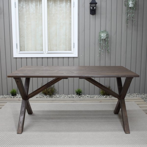 Table  manger Scottsdale 150 cm - Marron