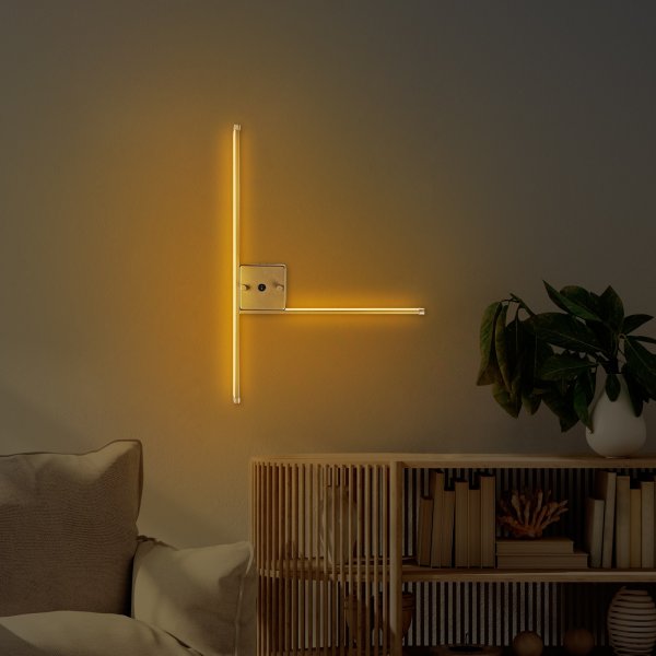 Sarf wandlamp - Goud