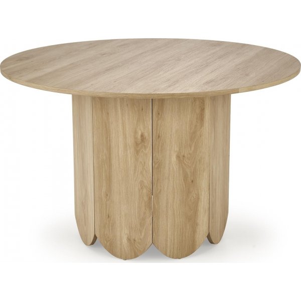 Table à manger ronde Hugo Ø120 cm - Chêne Table à manger ronde Hugo Ø120 cm - Chêne
