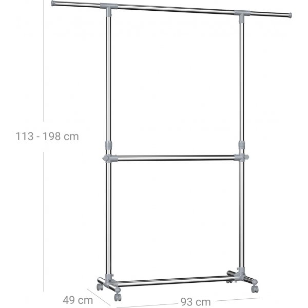 Nicki Kledingrek - Zilver