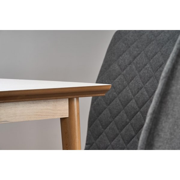 Table à manger Shinra 90-190 cm - Blanc Table à manger Shinra 90-190 cm - Blanc