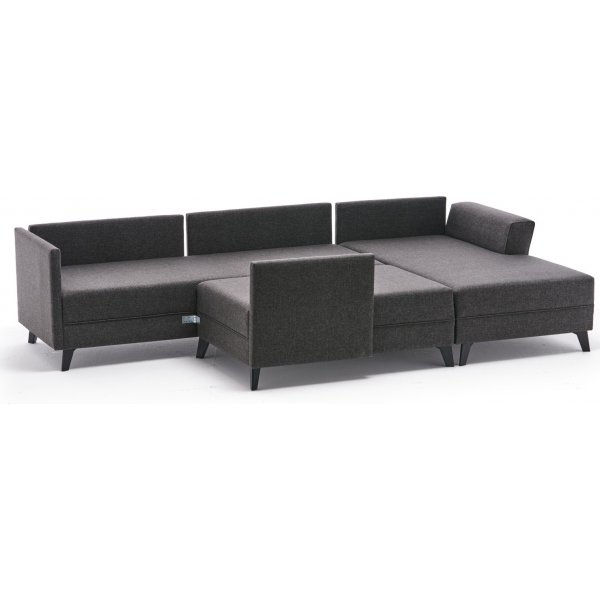 Canap-lit Eris - Anthracite