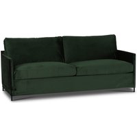 Petit 3-sits soffa loose cover - Mörkgrön (sammet) Petit 3-sits soffa loose cover - Mörkgrön (sammet)