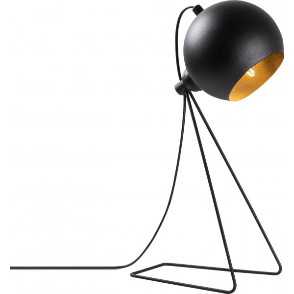 Lampe de table mixte - Noir Lampe de table mixte - Noir