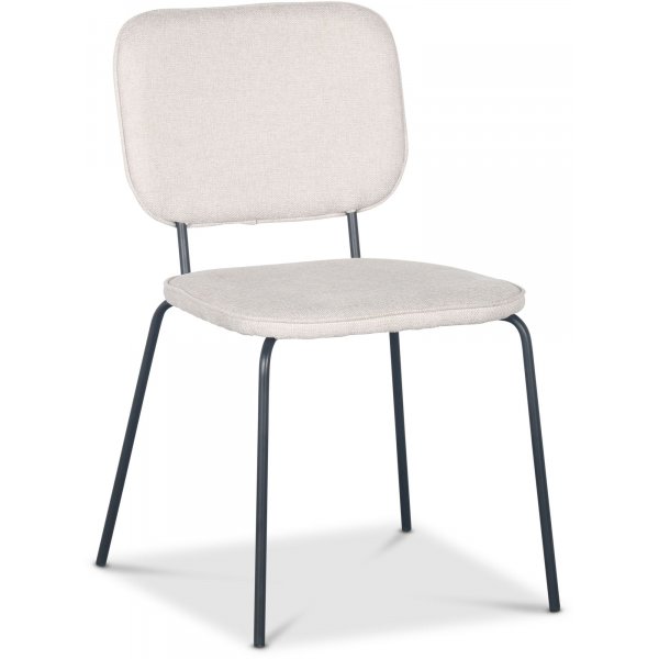 Lokrume matgrupp 120 cm bord i ljust tr� + 4 st Lokrume beige stolar