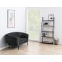Seaford steghylla 77x174 cm - Ek/svart