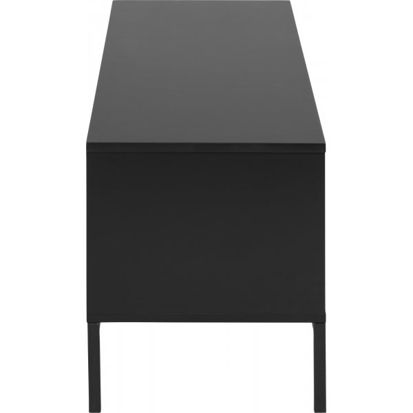 Seaford TV-bnk 140 cm - Svart