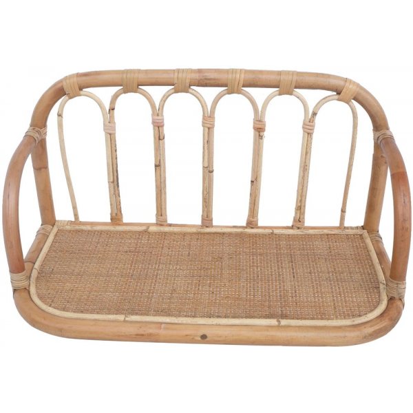 Fammy vägghylla i rotting B60 cm - Natur Fammy vägghylla i rotting B60 cm - Natur