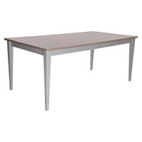 Asperö matbord 180-230 cm - Ljus Ek / Vit Asperö matbord 180-230 cm - Ljus Ek / Vit