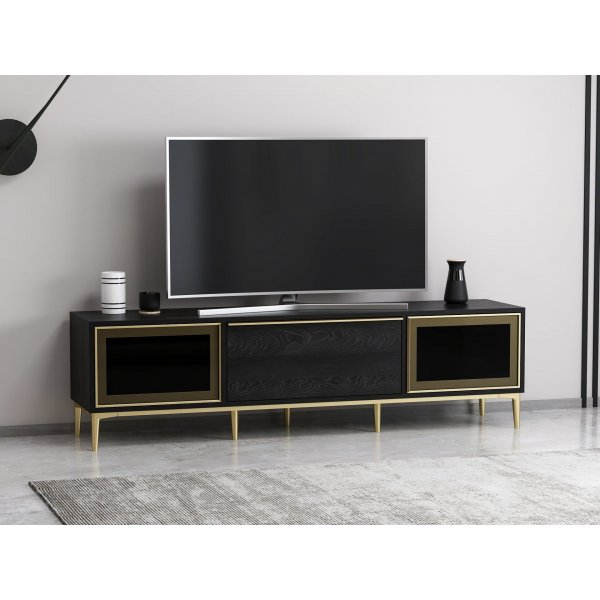 Meuble TV Elevate - Noir Meuble TV Elevate - Noir