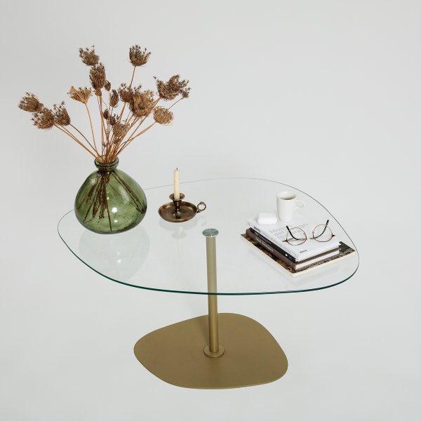Table basse Soho 85 x 67 cm - Or