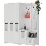 Asimo kleerhanger 160 x 45 x 183 cm - Wit