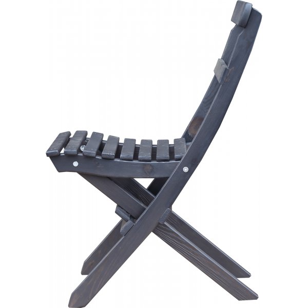 Chaise pliante Knohult - Noir